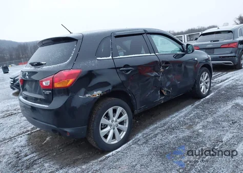 2015 Mitsubishi Outlander Sport Es from USA, damaged, VIN 4A4AR3AU2FE042994